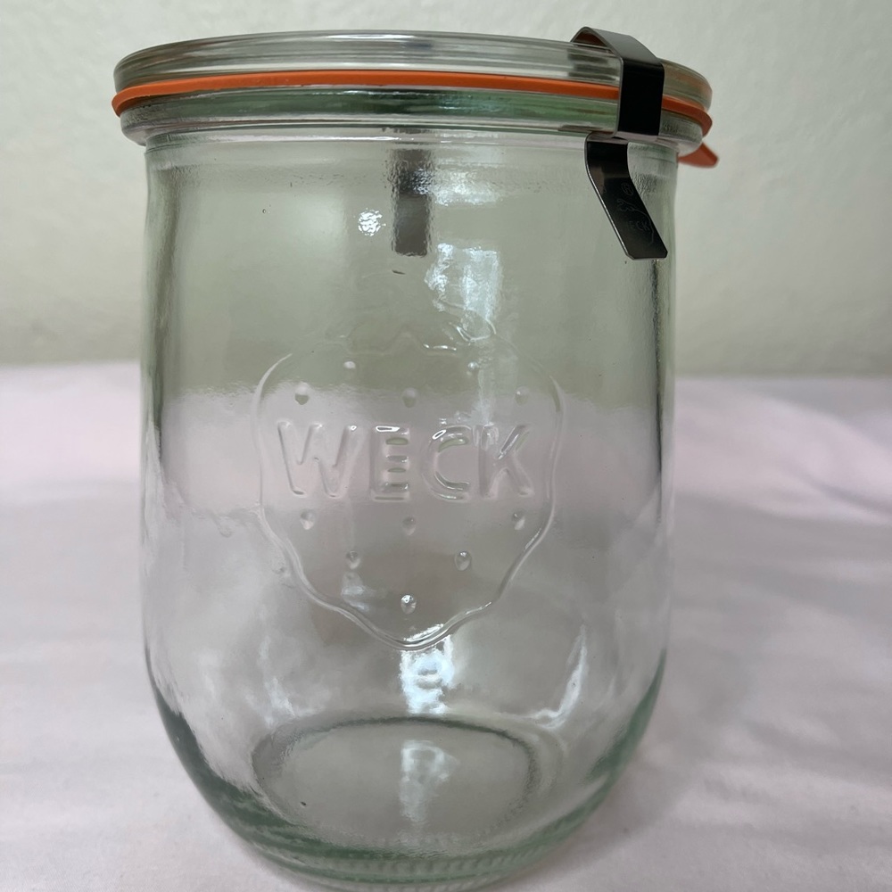Weck Jar 1 liter 35.9 ounce Sourdough starter